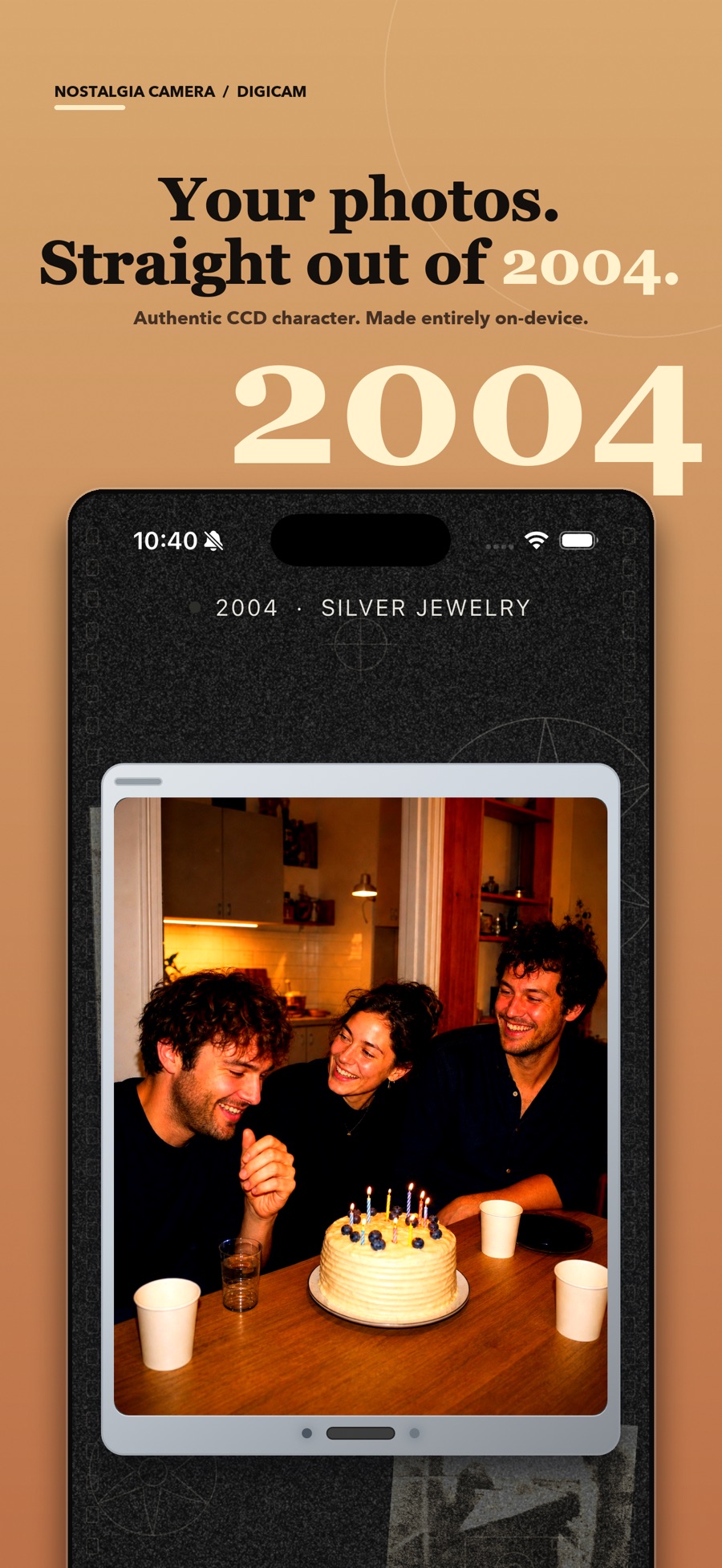 Nostalgia Camera — current App Store screenshot